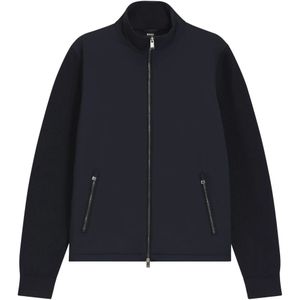 Hugo, Heren, Sweatshirts & Hoodies, Blauw, Maat: S