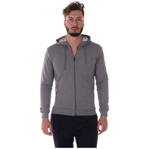 Armani Jeans, Heren, Sweatshirts & Hoodies, Grijs, Maat: L