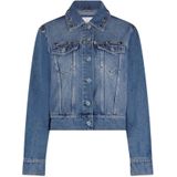 Fabienne Chapot, Dames, Jassen, Blauw, Maat: XS Denim,