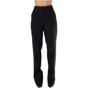 Jil Sander, Dames, Broeken, Zwart, Maat: S