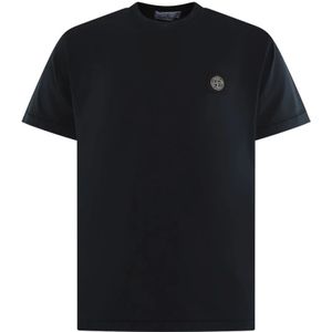 Stone Island, Heren, Tops, Blauw, Maat: L