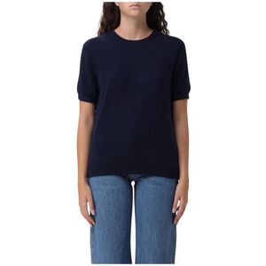 Khaite, Dames, Truien, Blauw, Maat: S Kasjmier,