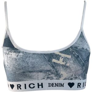 John Richmond, Dames, Ondergoed, Blauw, Maat: M Denim,
