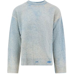 Represent, Heren, Truien, Blauw, Maat: S Wol,