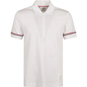 Thom Browne, Heren, Tops, Wit, Maat: S Katoen,