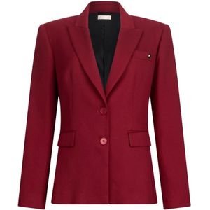 Liu Jo, Dames, Jassen, Rood, Maat: S Leer,