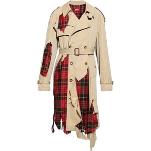 Alexander McQueen, Heren, Mantels, Rood, Maat: L Wol,