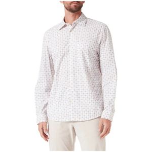 Marc O'Polo, Heren, Overhemden, Wit, Maat: M
