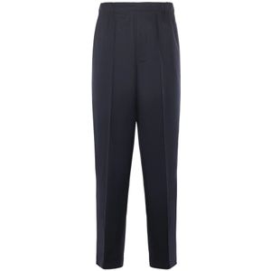 Jacquemus, Heren, Broeken, Blauw, Maat: XS Wol,