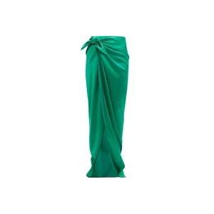 Balenciaga Maxi Skirts , Green , Dames , Maat: S