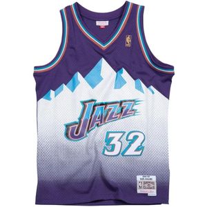 Mitchell & Ness - Utah Jazz - Sportshirt - Paars - Polyester