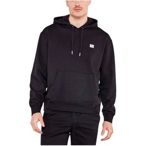 Calvin Klein, Heren, Sweatshirts & Hoodies, Zwart, Maat: L