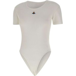 Vivienne Westwood, Dames, Tops, Wit, Maat: XS Katoen,