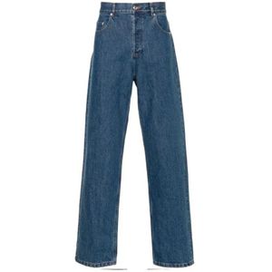 A.p.c., Heren, Jeans, Blauw, Maat: W33 Denim,