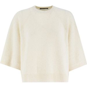 Fabiana Filippi, Dames, Truien, Beige, Maat: M