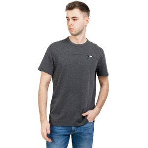 Tommy Hilfiger, Heren, Tops, Grijs, Maat: S Katoen,