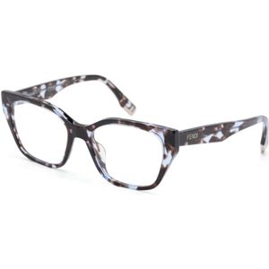 Fendi, Dames, Accessoires, Bruin, Maat: 52 MM