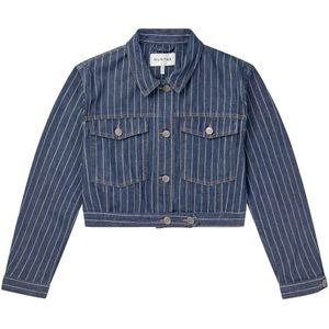 Munthe, Dames, Jassen, Blauw, Maat: 2XS Denim,