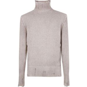 Avant Toi, Heren, Truien, Beige, Maat: M