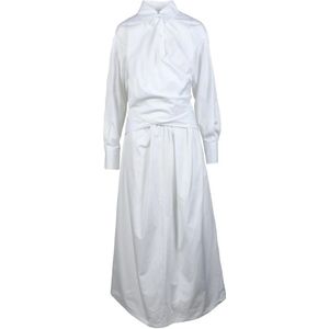 Fabiana Filippi, Dames, Jurken, Wit, Maat: S Katoen,