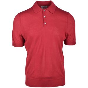 Ballantyne, Heren, Tops, Rood, Maat: 2XL Katoen,