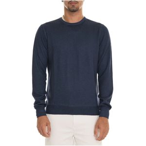 Gran Sasso, Heren, Truien, Blauw, Maat: 2XL Wol,