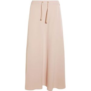 Herno, Dames, Rokken, Beige, Maat: S Satijn,