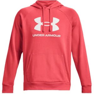 Under Armour - Hoodie - Rood - Sportieve Sweatshirt voor Herfst/Winter
