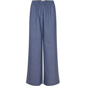 Lollys Laundry, Dames, Broeken, Blauw, Maat: XS