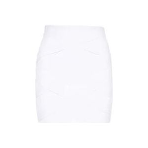 Balmain Skirts , White , Dames , Maat: S