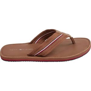 Tommy Hilfiger, Heren, Schoenen, Bruin, Maat: 43 EU Poliester,