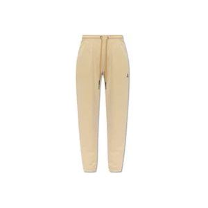 Moncler Sweatpants met logo , Beige , Dames , Maat: M