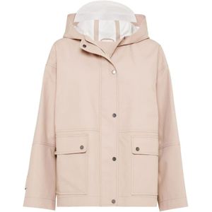 Hooded RelaxedFit Jacket - Pink - Tussenjas