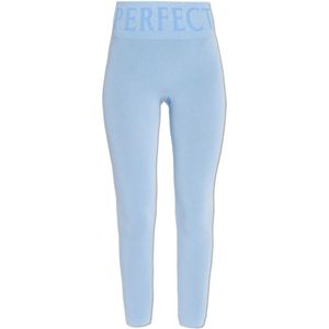 Perfect Moment, Dames, Broeken, Blauw, Maat: M Tweed,