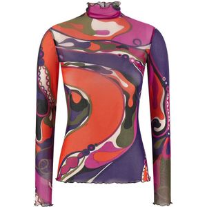 Pucci, Dames, Tops, Veelkleurig, Maat: XS