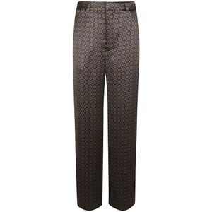 Saint Laurent, Dames, Broeken, Zwart, Maat: XS