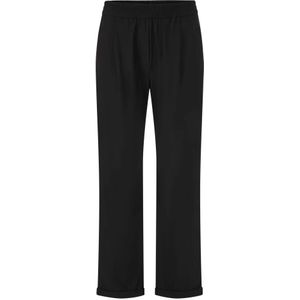 Marc Cain, Dames, Broeken, Zwart, Maat: M