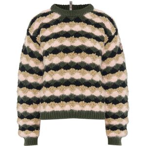 Moncler, Dames, Truien, Veelkleurig, Maat: XS