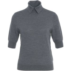 Birgitte Herskind, Dames, Truien, Grijs, Maat: L Wol,