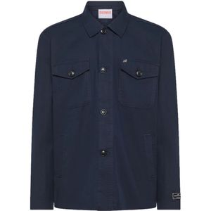 Sun68, Heren, Jassen, Blauw, Maat: L Katoen,