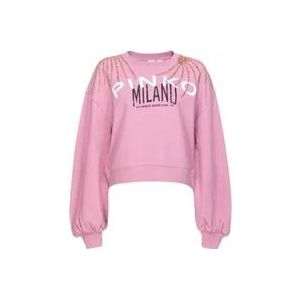Pinko Sweatshirts , Pink , Dames , Maat: 2XS