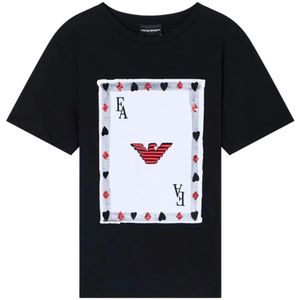 Emporio Armani, Dames, Tops, Zwart, Maat: XL