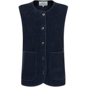 Âme, Dames, Jassen, Blauw, Maat: S Wol,