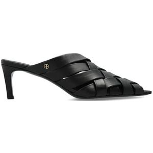 Anine Bing, Dames, Schoenen, Zwart, Maat: 36 EU Leer,