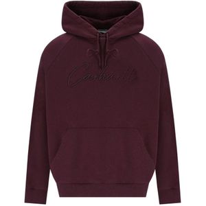 Carhartt Wip - Ray Rondo - Hoodie - Rood - Katoen
