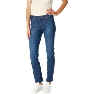 Lee, Dames, Jeans, Blauw, Maat: W26 L31 Katoen,