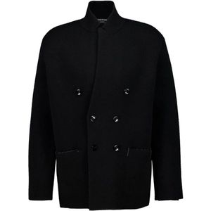 Tom Ford, Heren, Jassen, Zwart, Maat: L Kasjmier,