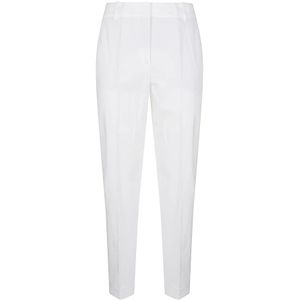 Eleventy, Dames, Broeken, Wit, Maat: 3XS Katoen,