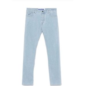 Jacob Cohën, Heren, Jeans, Blauw, Maat: W31 Katoen,