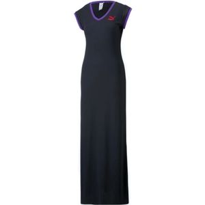 Puma, Dames, Jurken, Blauw, Maat: M Zijde,